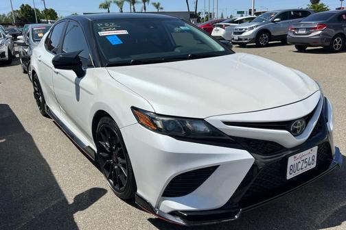 Midnight Black Metallic 2020 Toyota Camry TRD