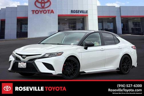 Midnight Black Metallic 2020 Toyota Camry TRD