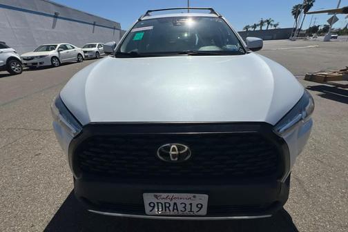 Wind Chill Pearl 2022 Toyota Corolla Cross LE