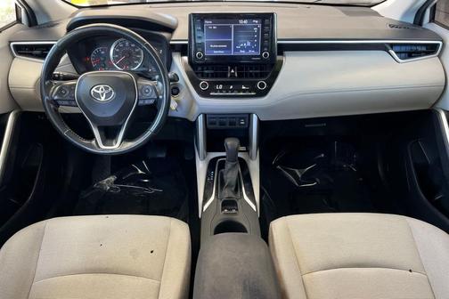 Wind Chill Pearl 2022 Toyota Corolla Cross LE