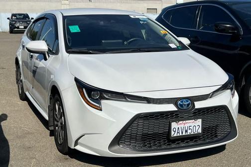 Wind Chill Pearl 2022 Toyota Corolla Hybrid LE
