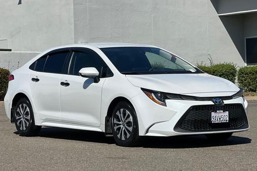 Wind Chill Pearl 2022 Toyota Corolla Hybrid LE