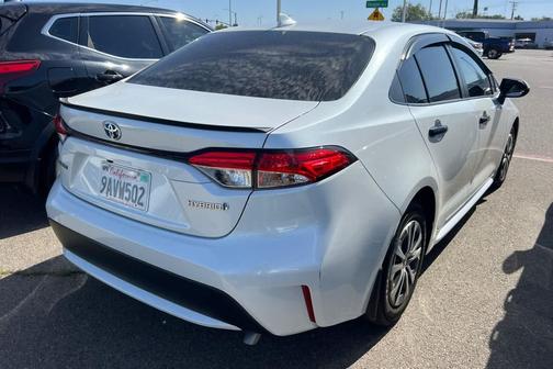 Wind Chill Pearl 2022 Toyota Corolla Hybrid LE
