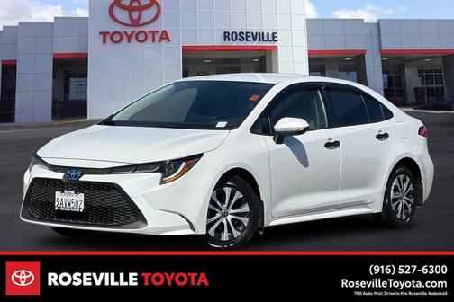Wind Chill Pearl 2022 Toyota Corolla Hybrid LE