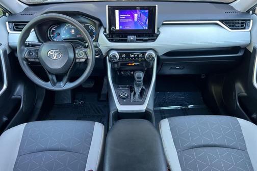 Silver Sky Metallic 2024 Toyota RAV4 Hybrid XLE