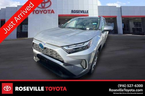 Silver Sky Metallic 2024 Toyota RAV4 Hybrid XLE