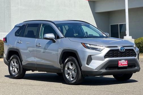Silver Sky Metallic 2024 Toyota RAV4 Hybrid XLE