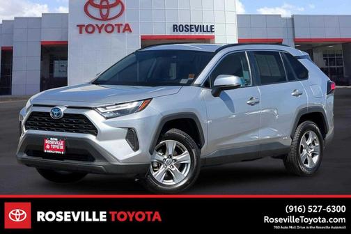 Silver Sky Metallic 2024 Toyota RAV4 Hybrid XLE