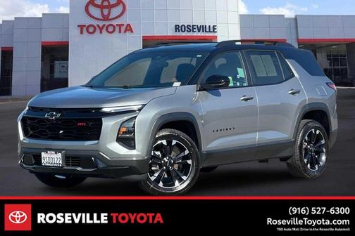 Sterling Gray Metallic 2025 Chevrolet Equinox FWD RS