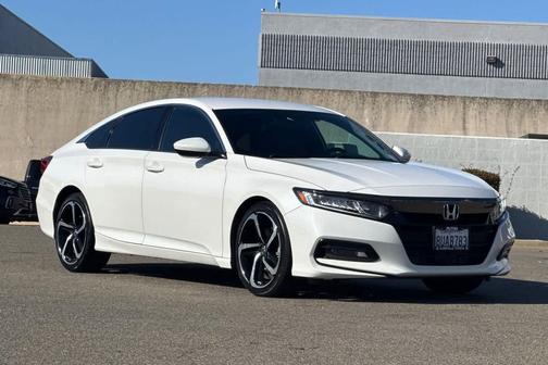 Platinum White Pearl 2020 Honda Accord Sport 1.5T