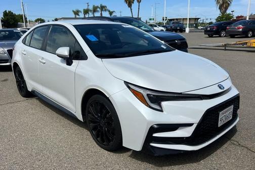 Wind Chill Pearl 2023 Toyota Corolla Hybrid SE