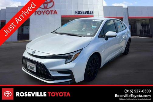 Wind Chill Pearl 2023 Toyota Corolla Hybrid SE