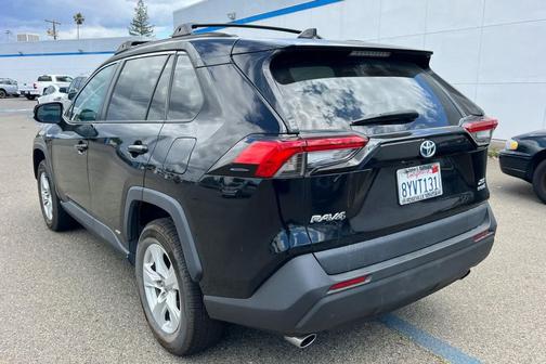 Midnight Black Metallic 2021 Toyota RAV4 Hybrid XLE