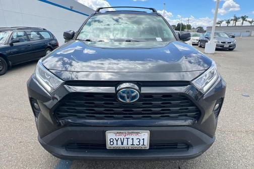 Midnight Black Metallic 2021 Toyota RAV4 Hybrid XLE