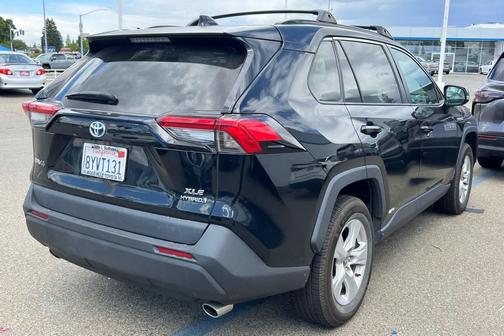 Midnight Black Metallic 2021 Toyota RAV4 Hybrid XLE