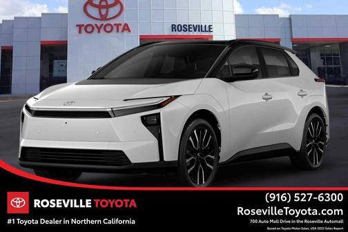 Wind Chill Pearl w/Midnight Black Metallic Roof 2026 Toyota bZ Limited