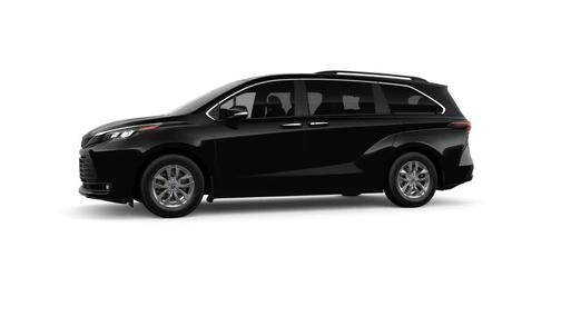 Midnight Black Metallic 2026 Toyota Sienna XLE