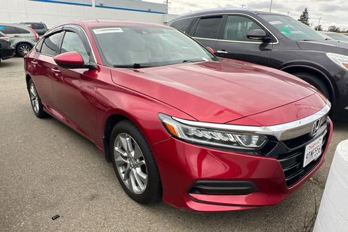 Radiant Red Metallic 2018 Honda Accord LX