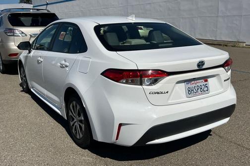 White 2022 Toyota Corolla Hybrid LE