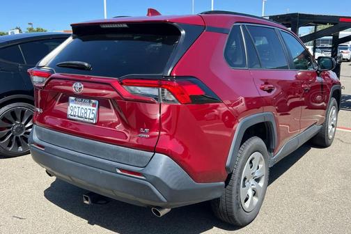 Ruby Flare Pearl 2021 Toyota RAV4 LE