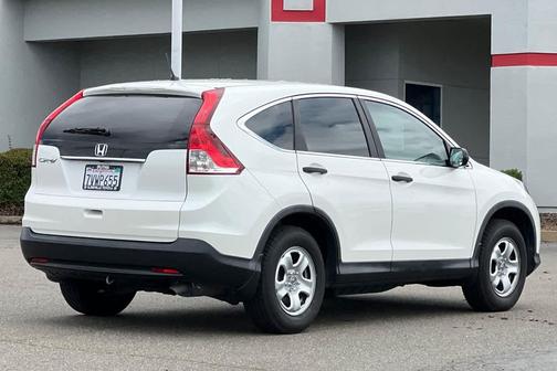 White Diamond Pearl 2013 Honda CR-V LX