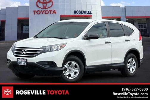 White Diamond Pearl 2013 Honda CR-V LX