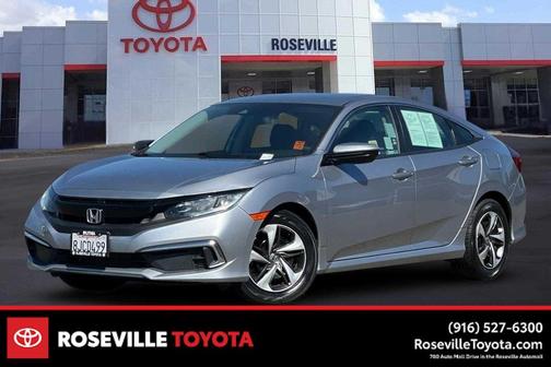 Lunar Silver Metallic 2019 Honda Civic LX