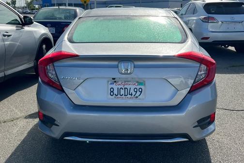 Lunar Silver Metallic 2019 Honda Civic LX