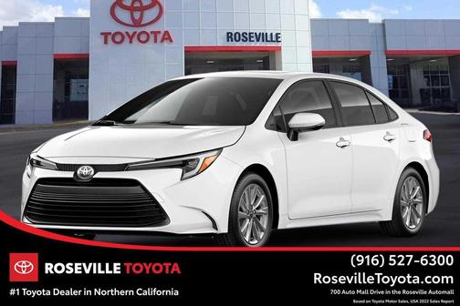Ice Cap 2026 Toyota Corolla Hybrid XLE