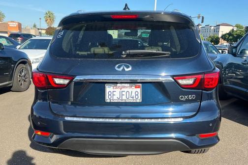 Hermosa Blue 2018 INFINITI QX60 Base
