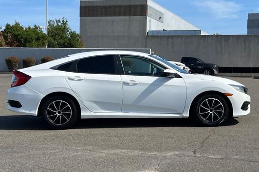 Taffeta White 2018 Honda Civic LX