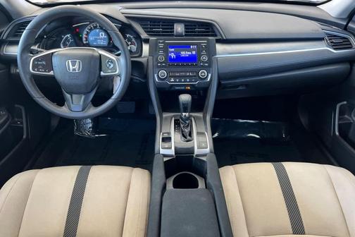 Taffeta White 2018 Honda Civic LX