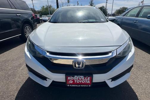 Taffeta White 2018 Honda Civic LX