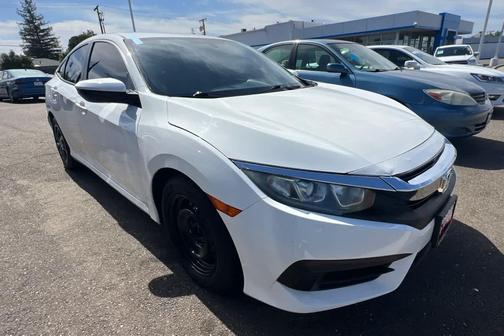 Taffeta White 2018 Honda Civic LX