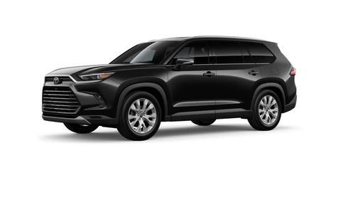 Midnight Black Metallic 2026 Toyota Grand Highlander Hybrid Limited