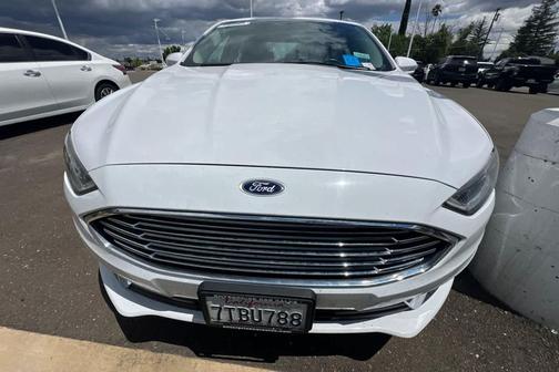 Oxford White 2017 Ford Fusion Titanium