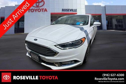 Oxford White 2017 Ford Fusion Titanium