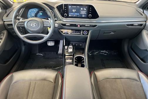 Hampton Gray 2020 Hyundai SONATA SEL Plus