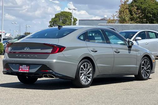 Hampton Gray 2020 Hyundai SONATA SEL Plus