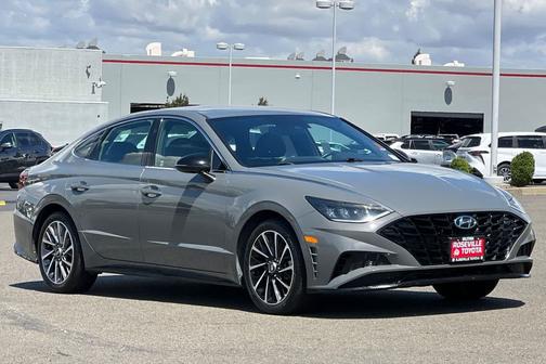 Hampton Gray 2020 Hyundai SONATA SEL Plus