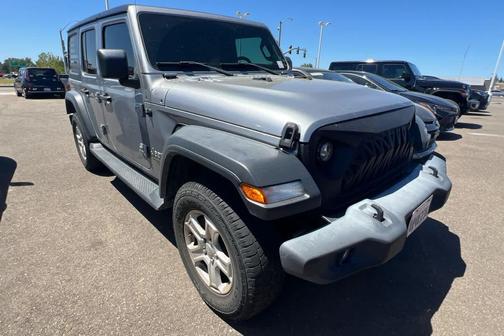 Billet Silver Metallic Clearcoat 2019 Jeep Wrangler Unlimited Sport