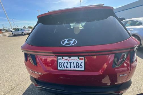 Calypso Red 2022 Hyundai TUCSON SEL