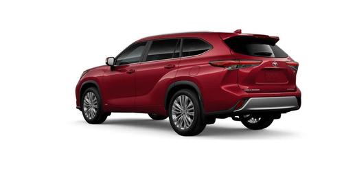 Ruby Flare Pearl 2026 Toyota Highlander Hybrid Platinum