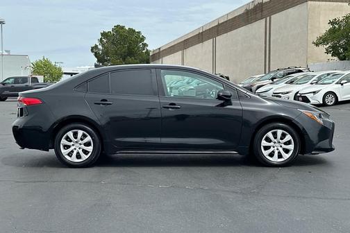 Black Sand Pearl 2022 Toyota Corolla LE