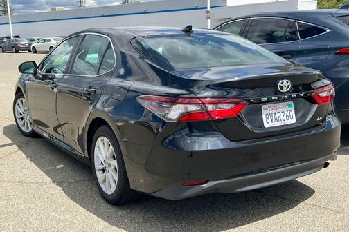 Midnight Black Metallic 2021 Toyota Camry LE