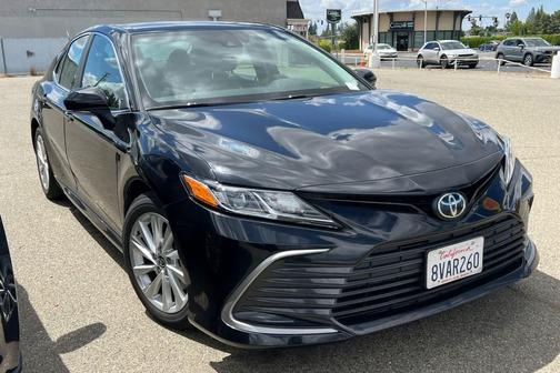 Midnight Black Metallic 2021 Toyota Camry LE