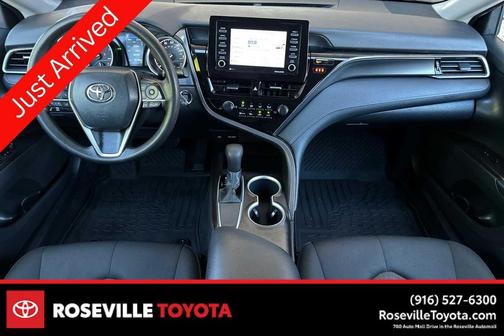 Midnight Black Metallic 2021 Toyota Camry LE