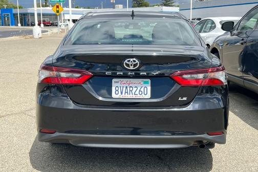 Midnight Black Metallic 2021 Toyota Camry LE