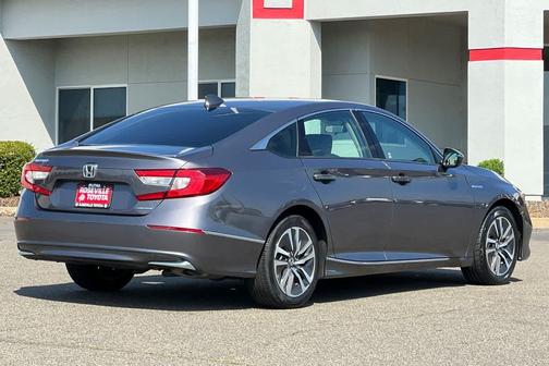 Modern Steel Metallic 2021 Honda Accord Hybrid EX