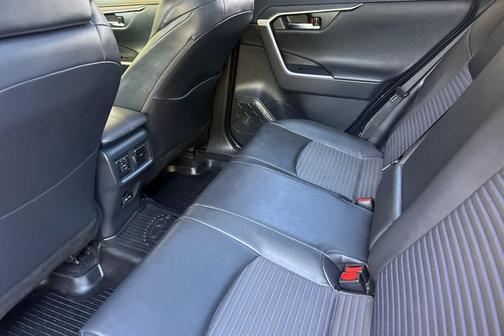 Magnetic Gray Metallic/Midnight Black Metallic 2023 Toyota RAV4 Hybrid SE
